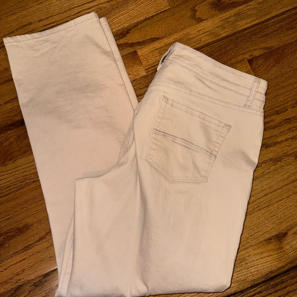 Women's Cream Jeans
